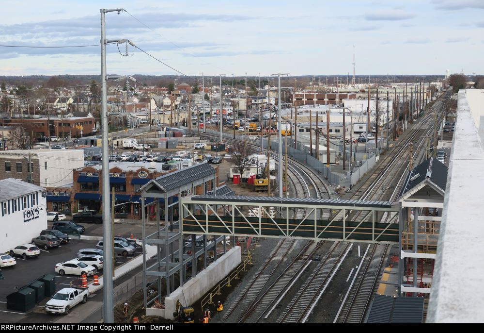 Shot looking northeast